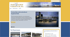 Desktop Screenshot of partyschipverhuur.nl